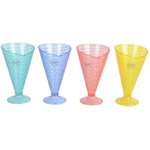 Pohár na zmrzlinu pr.9,7/v16,5cm 4ass