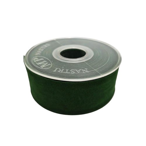 Stuha zamat tm zelená 4cm/7m 3066g 73