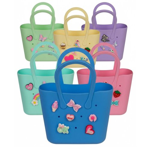 Kabelka s príveskom, 21 x 24 cm,