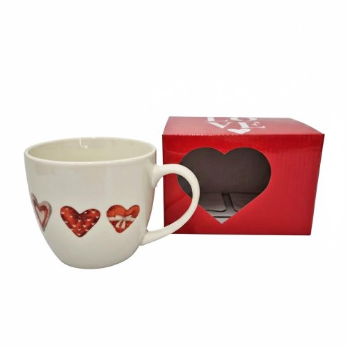 Šálka srdcia 460ml