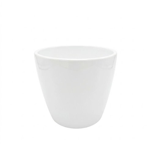 Obal biely kónický lesk. 14xv11cm - Umelé kvety