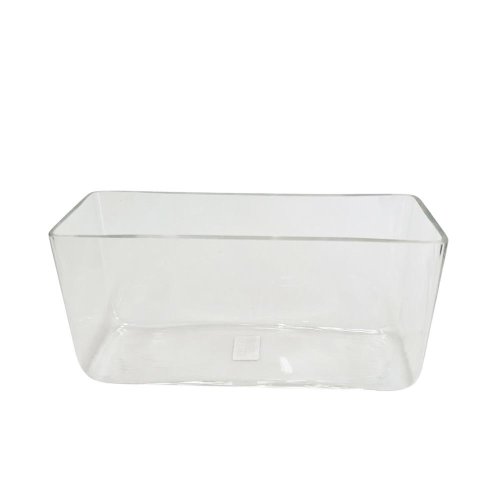 Váza hranol sklo v15/30/10cm