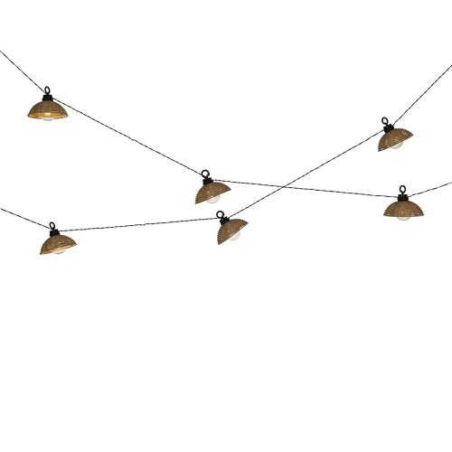 Solár párty osvetlenie z prútia, stabilné pr.11,3/250/v41,5cm 890516