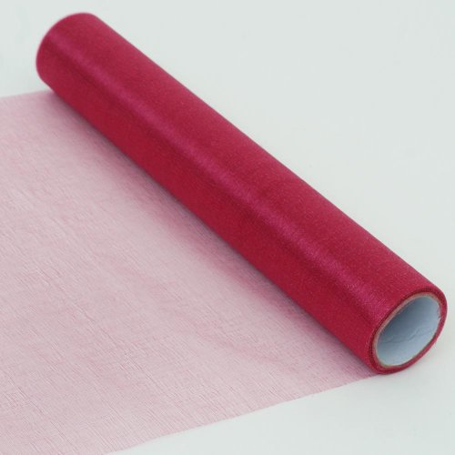 Organza rolka 32cmx6m farba 21 cyklamenová tm. - Umelé kvety