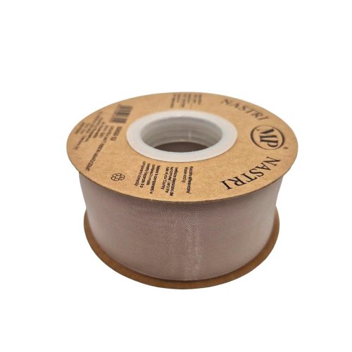 Stuha organza 4cm/20m bl hnedá 5392g 52