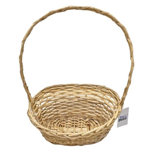 Kôš darčekový  prírodný 40x30x12x14x18/49 cm