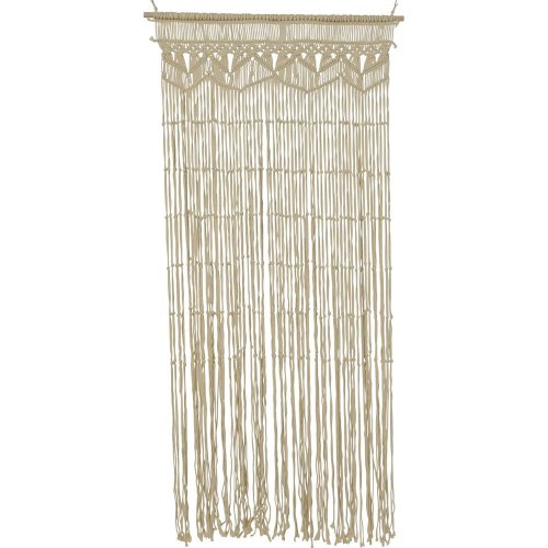 Záclona/bambusová tyč  polyest/bavlna 200cm/95cm