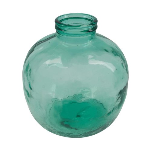 Váza z recyklovaného skla 32x32x35cm