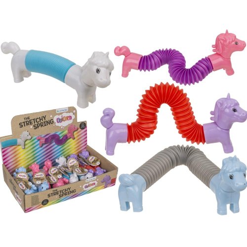 Pružný jednorožec, cca 6,5 x 14 cm