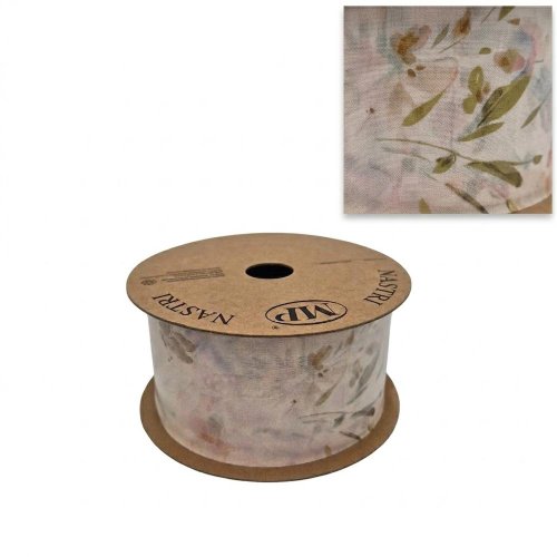 Stuha kvet/motýl 5cm/15m 5388xg 09