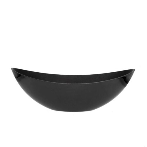 Loďka plast 39x12x13cm čierna