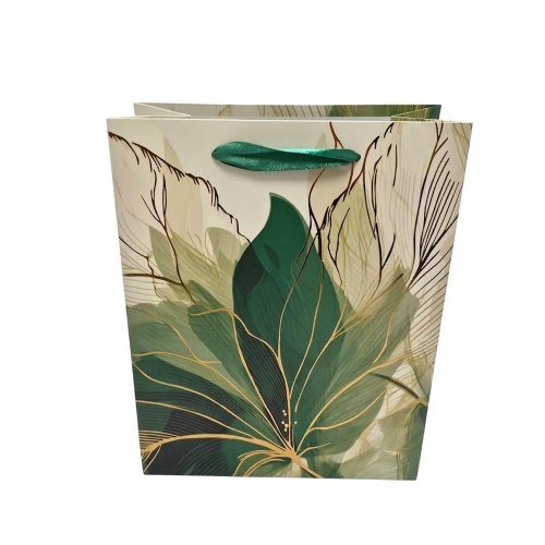 Agb1100603 taška darč.v25x20+10cm modern jungle bloom
