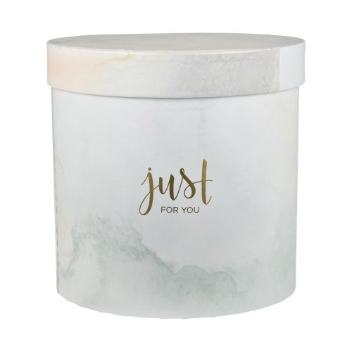 Darč.krabička just for you s/3 19,5x19cm sivá