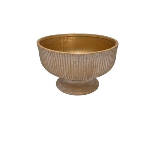 Misa zlatá terakota v15,5/pr.25,5cm