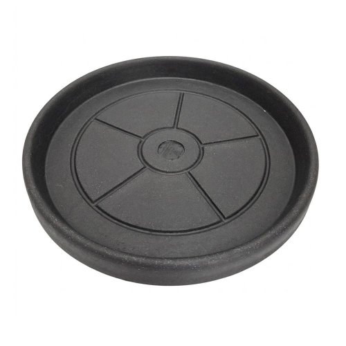 Miska round saucer 50 anthracite