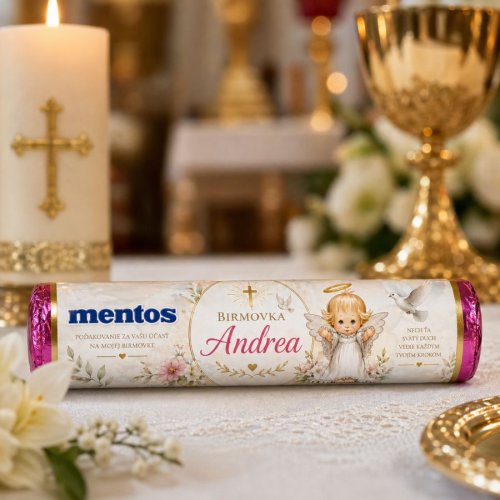Mentos dražé k 1. svätému prijímaniu / birmovke