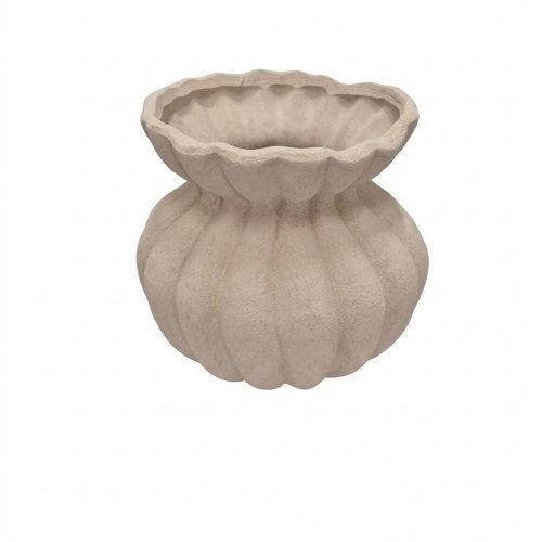 Váza biela v17,5/pr.19,5cm