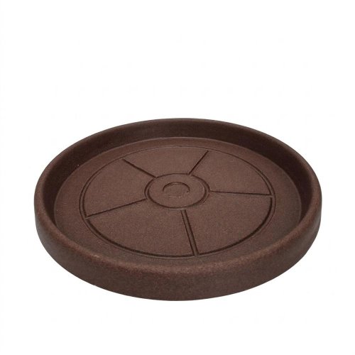 Miska round saucer 50 bronze