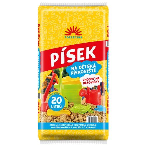 Piesok pre detské ihriská 20l /48/voc špeciálna - Vianočné dekorácie a ozdoby