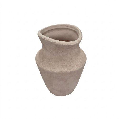 Váza biela v15/pr.11cm - Umelé kvety