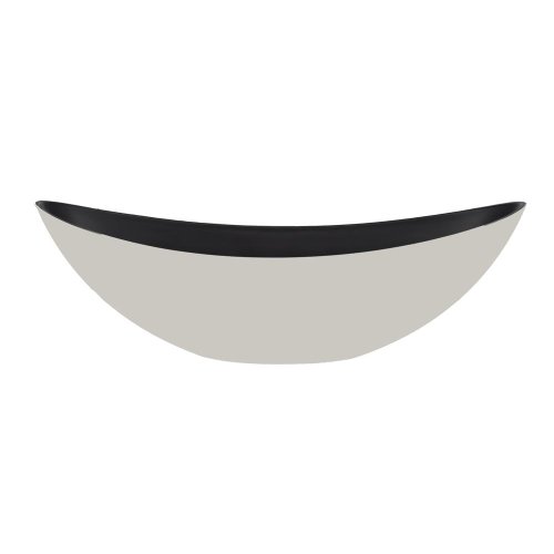 Loďka plast 55x18x14,5cm sivá