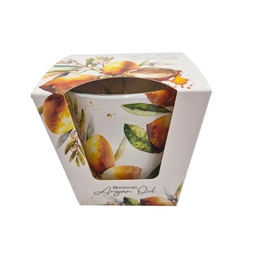Voň.v skle argan oil. 10cm 115gr - Vianočné dekorácie a ozdoby