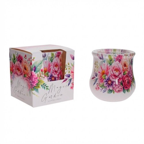Voň.v skle magic garden 80gr/sas4014/ - Vianočné dekorácie