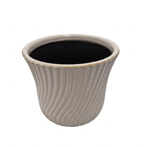 10.105.14 obal vintage vlna krémový 14cm - Vianočné osvetlenie