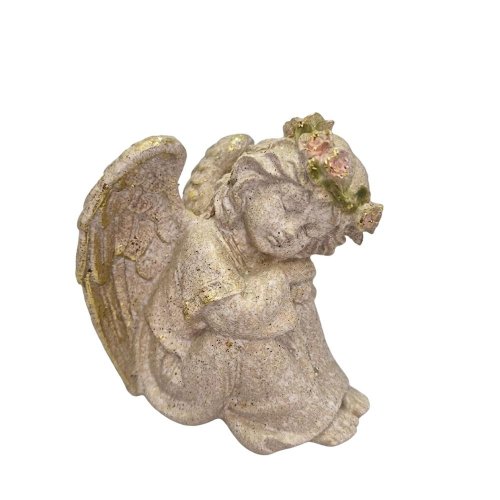 Anjel 7x8,3x10cm zlatý - Aranžérsky materiál