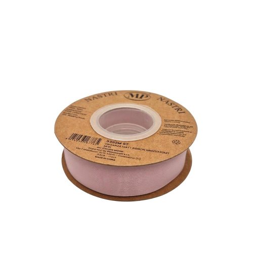 Stuha organza 2,5cm/20m púdrová 5392m 57 - Vianočné osvetlenie