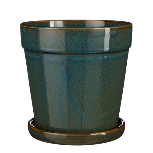 Kvetináč s podmiskou clint keramika pr.20/v20cm - Veľkonočné vajíčka