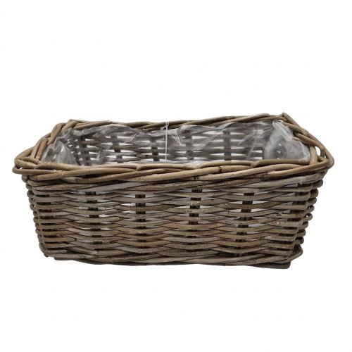 Hrantík prútie grey 40x23xv20cm - Vianočné dekorácie a ozdoby