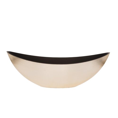 Loďka plast 39x12x13cm zlatá