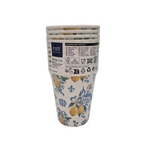 Pc8004700 pohár pap 0,25l/8ks sicilian floral whimsky