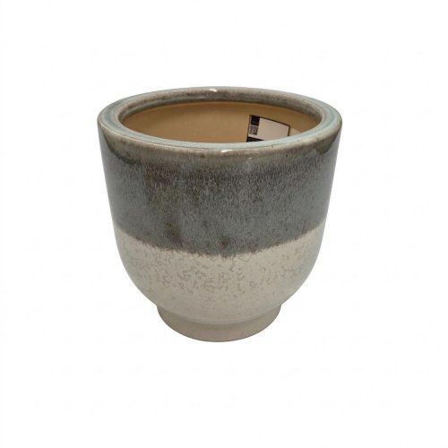Obal tara keramika sivá h24xd24cm