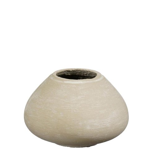 Váza ares sivá h15,5xd24cm - Vianočné dekorácie