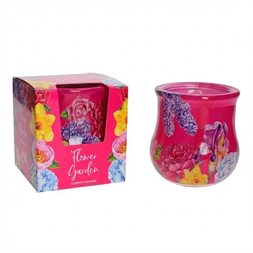 Voň.v skle flower garden 80gr/sas4009/ - Vianočné dekorácie
