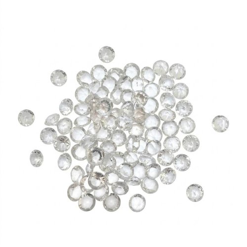 Kryštáliky dekor pr.14mm/50g/60ks - Vianočné stromčeky