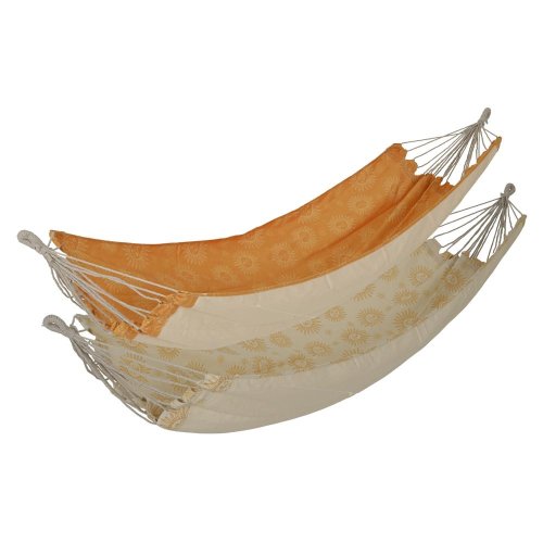 Pevná cena hojdacia sieť z polyesteru a bavlny, vonkajšia, 2-farebná, ass 200/100/v3cm - Jesenné dekorácie