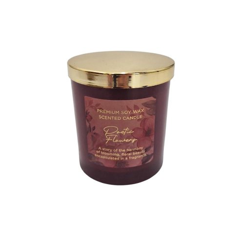 Voň.v skle poetic flower 220gr - Umelé kvety
