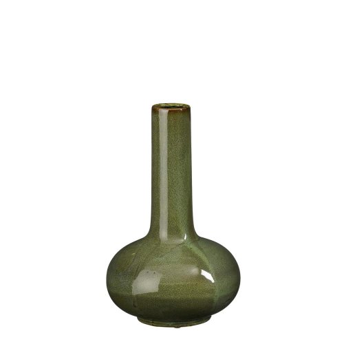 Váza milly zelená v39/pr.24cm - Vianočné dekorácie