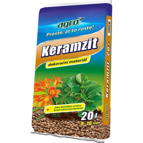 Pevná cena keramzit 20l 8-16mm /48/