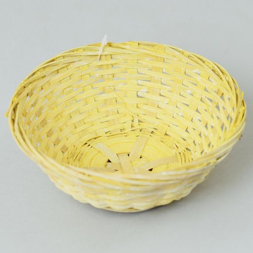 Miska bambus 15x5cm color - Umelé kvety