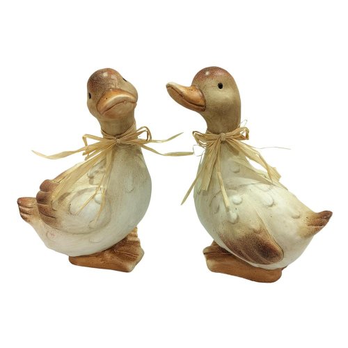 Kačka keram. mix/2 15x12x15cm béžová