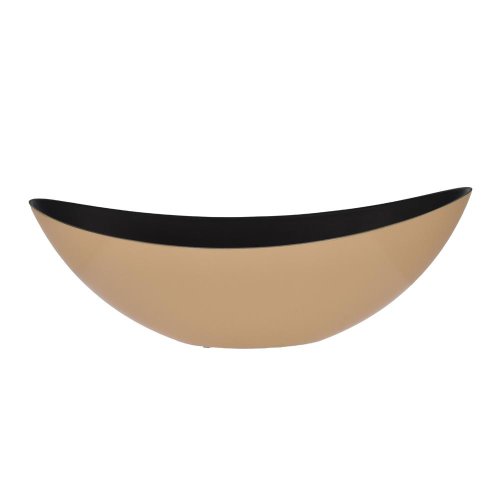 Loďka plast 38,5x12,5x13,5cm béžová - Lampáše