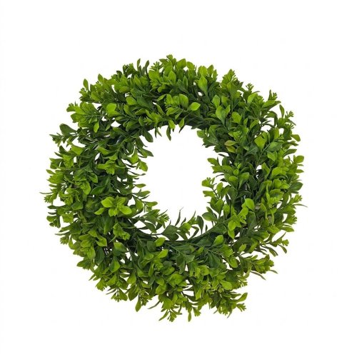 Veniec drobná zeleň 45cm - Umelé kvety