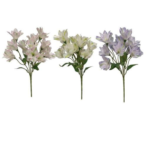Kytica alstromeria mix/3f 40cm - Umelé kvety
