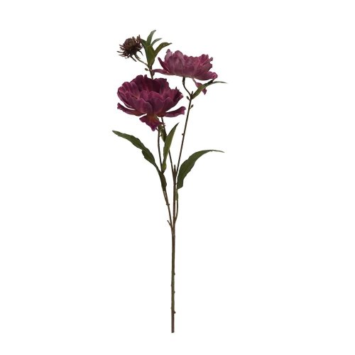 Ks papaver ružovo-fialový 76cm - Umelé kvety
