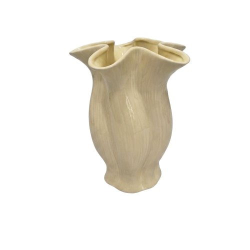 Váza biela keramika 20.5*19.7*25.7cm - Vianočné dekorácie