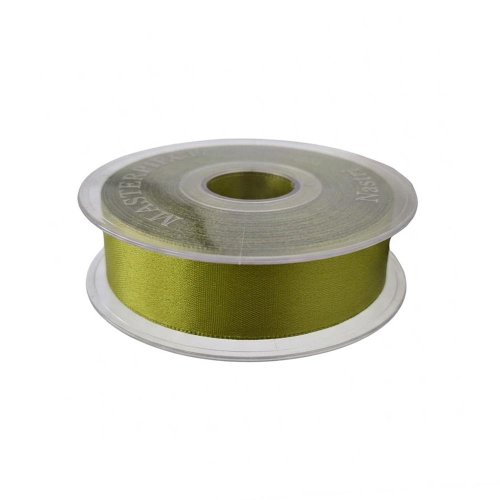 Stuha oliva 2,5cm/20m 4325m 06 - Umelé kvety